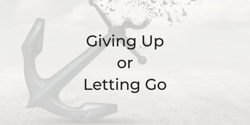 Whats the difference between giving up and letting go Dina Cataldo SOul Roadmap Podcast lawyer coach Be a Better Lawyer Podcast Dina Cataldo Mindset How do I know if Im giving up