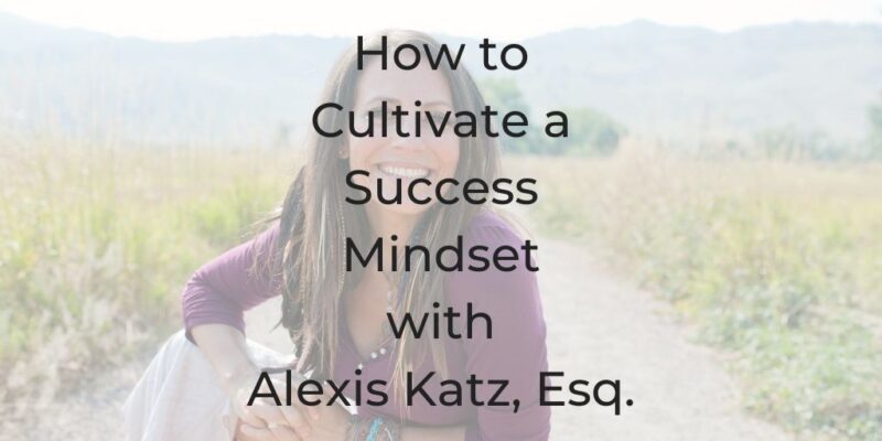 Alexis Katz, how to cultivate a success mindset, soul roadmap podcast, dina cataldo