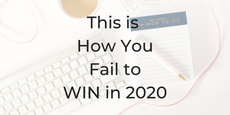 this is how you fail, This is how you fail so you can win in 2020, how to fail, how to fail better, am I failing as a lawyer, am I bad lawyer, am I a failure, how do i know if I'm a bad lawyer, soul roadmap, dina cataldo