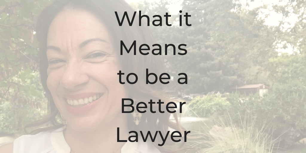 what it means to be a better lawyer, what do good lawyers do, how to be a better lawyer,