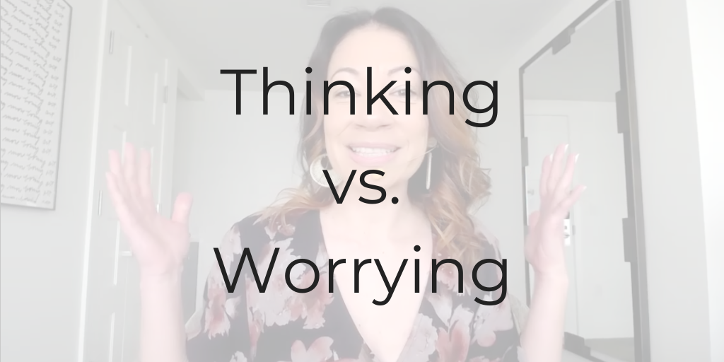 thinking vs. worrying, thinking and worrying, why am I worrying?, What's the difference between thinking and worrying, thinking vs. worrying, be a better lawyer podcast, how to be a better lawyer, Dina Cataldo