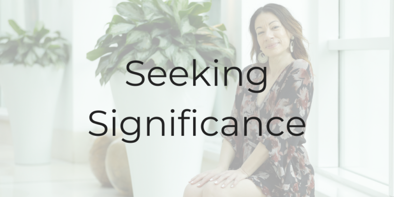 seeking significance, how to feel more confident, how to stop caring what other people think, Dina Cataldo, how to be a better lawyer, be a better lawyer podcast