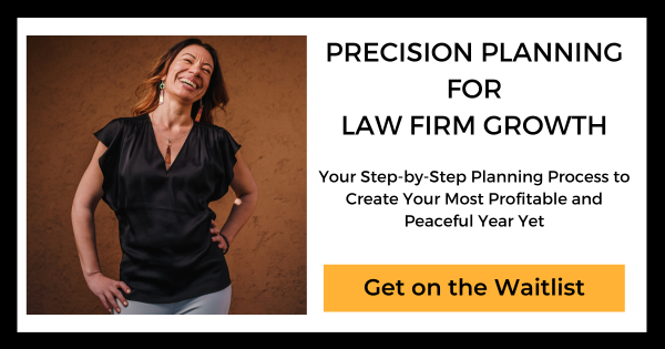 precision planning for law firm growth, Dina Cataldo, how to set goals for a law firm